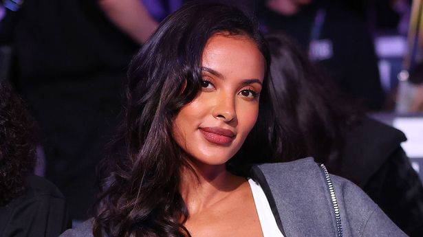 玛雅·贾玛(Maya Jama)在安东尼·约书亚(Anthony Joshua)